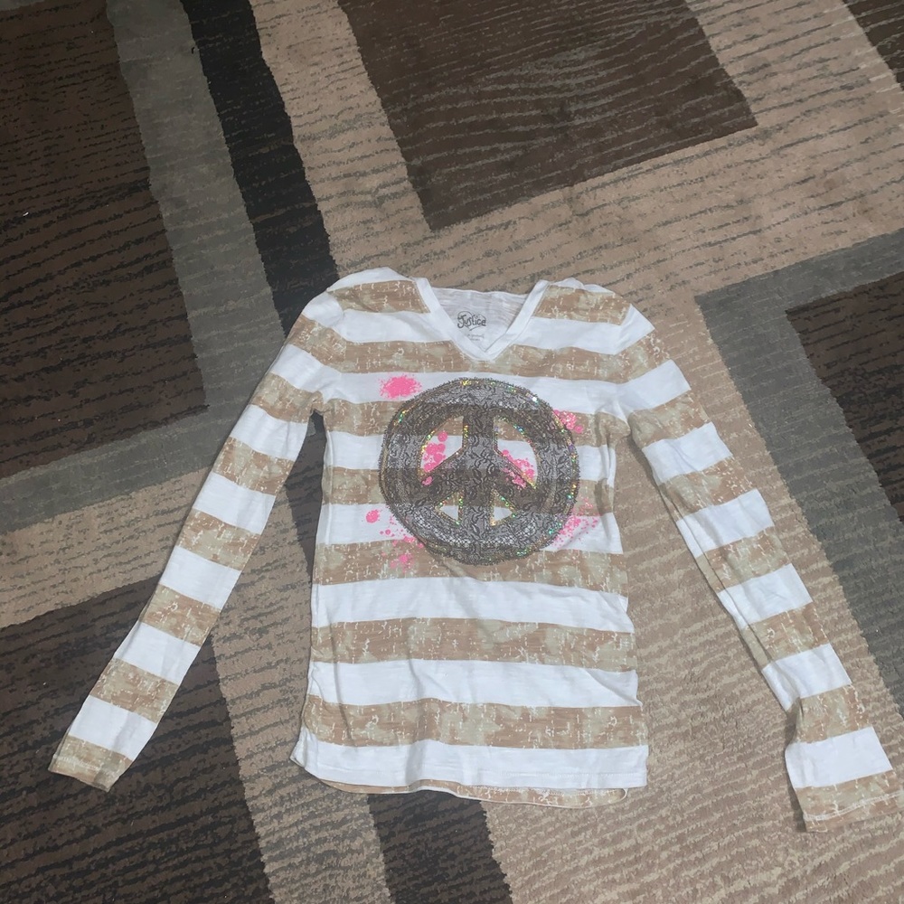 Justice size 10 Long Sleeve Shirt